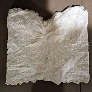 Full Tilt White Lace Crop Top